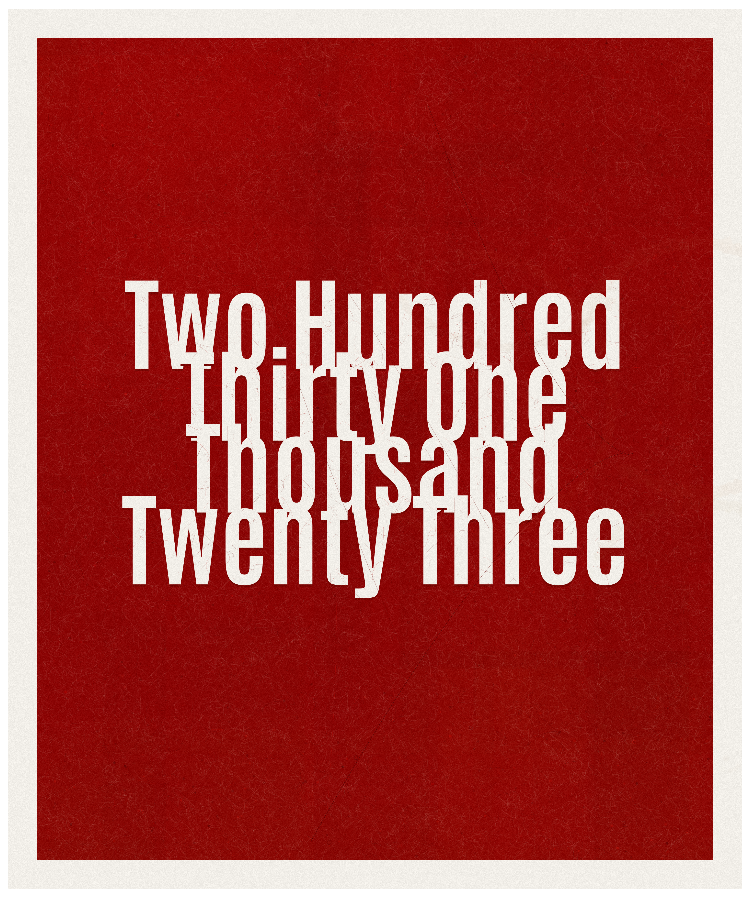 Count #231023