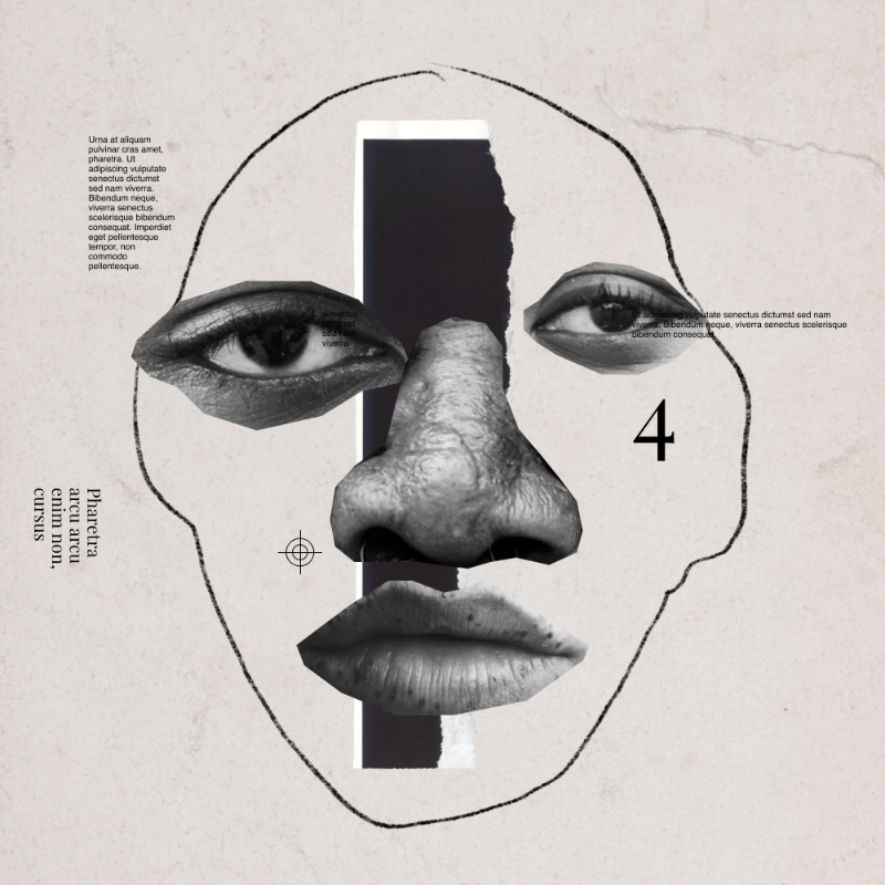 Collage faces #44