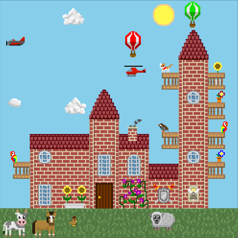 2D Mansion #532