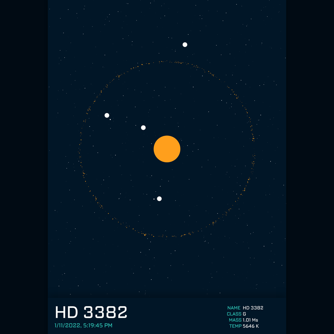 PLANETARY SYSTEM #58