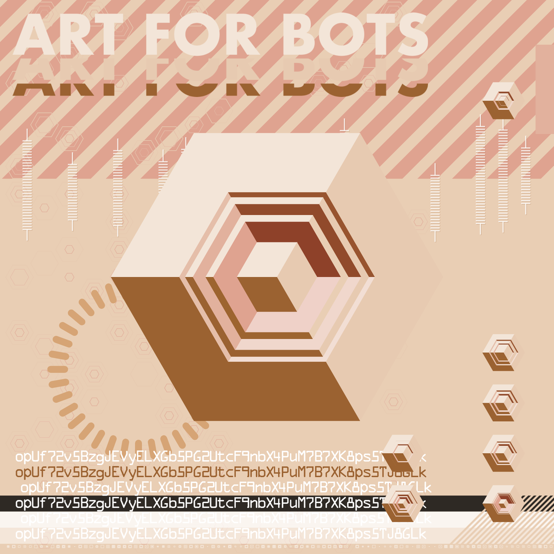 Hexagones - Art for Bots for Humans #53