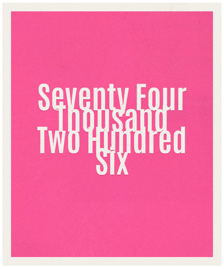 Count #74206