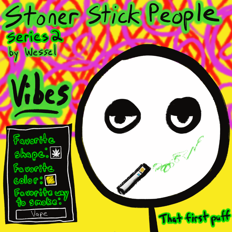 Stoner Stick People Series 2 #14