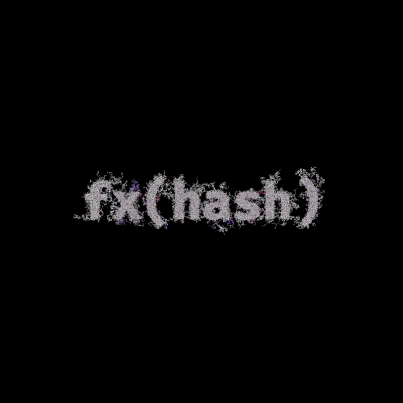 FXHASH Generative Logo #751