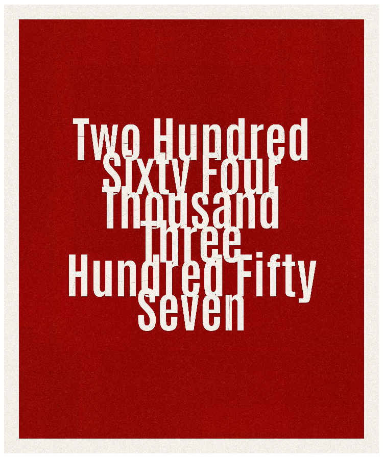 Count #264357