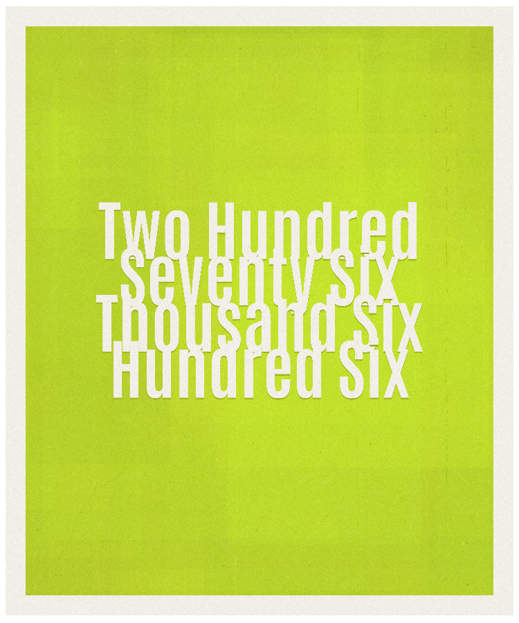 Count #276606
