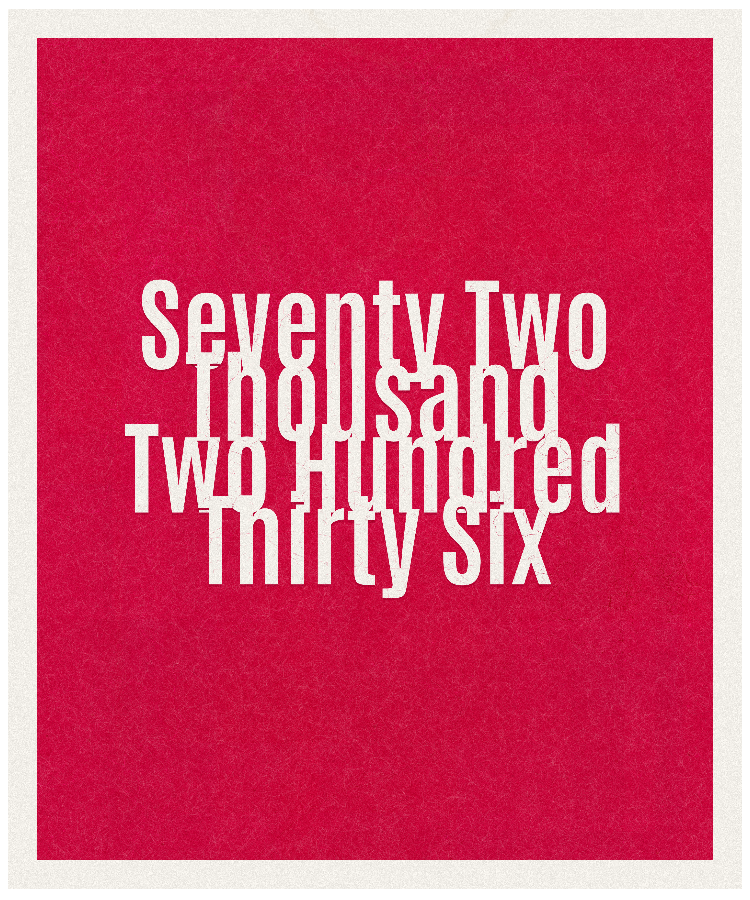 Count #72236