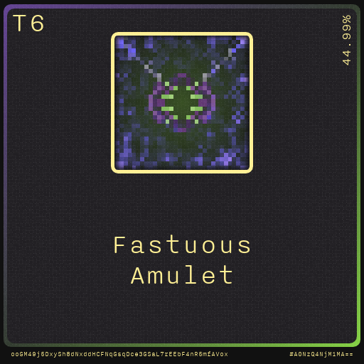 Gear for your quests - Amulet #59