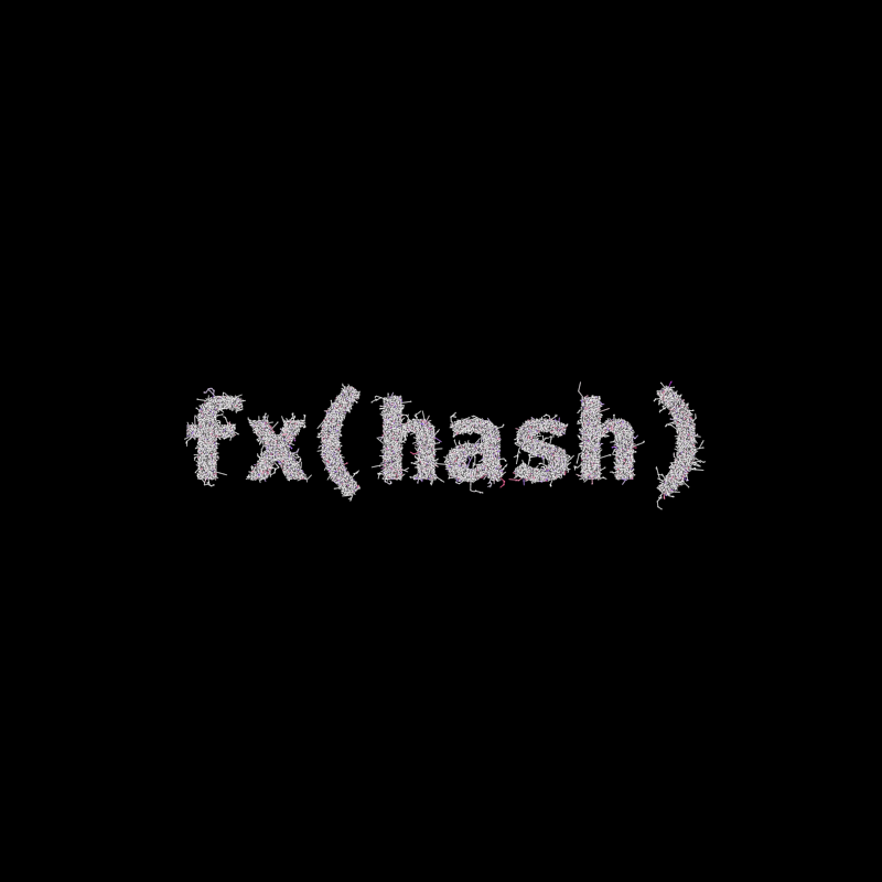 FXHASH Generative Logo #662