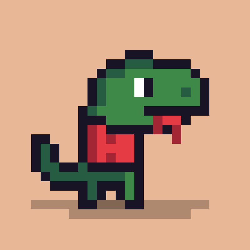 Pixel Dinos #113