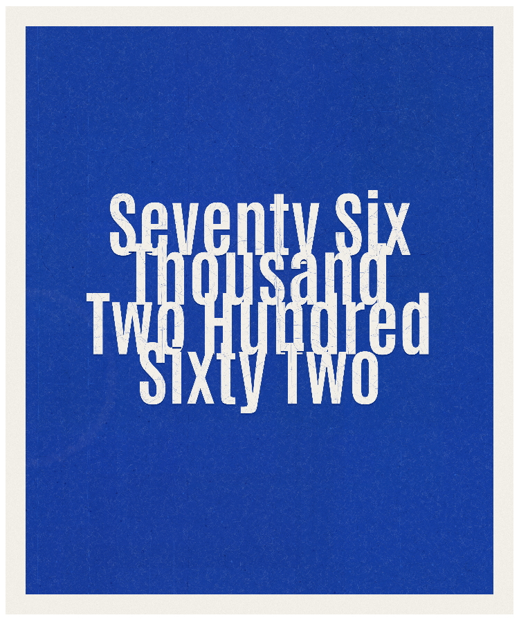 Count #76262