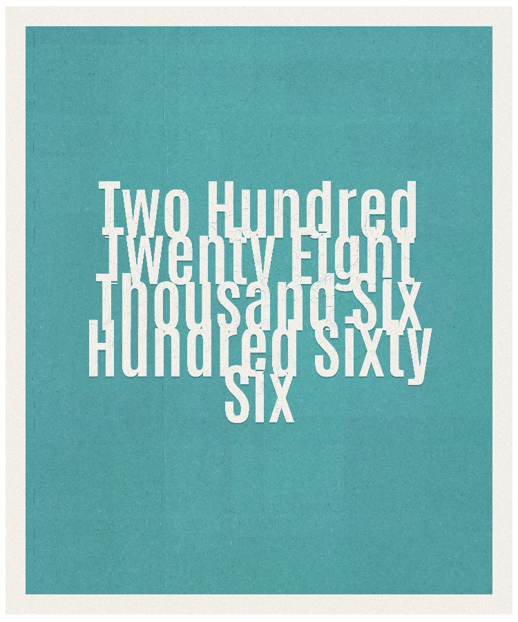 Count #228666