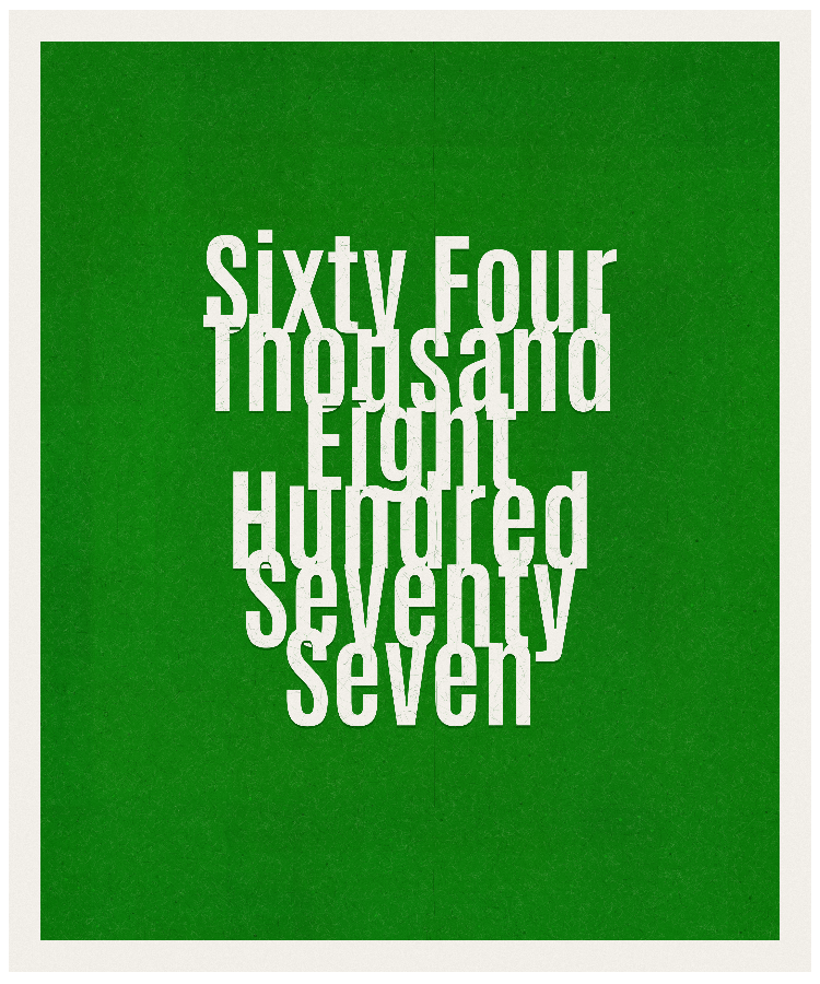 Count #64877