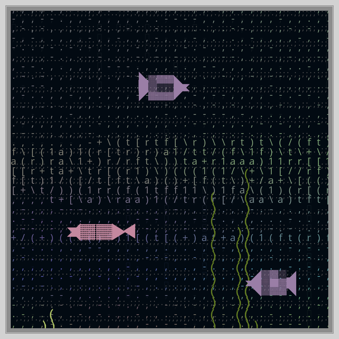 Ascii Quarium #16