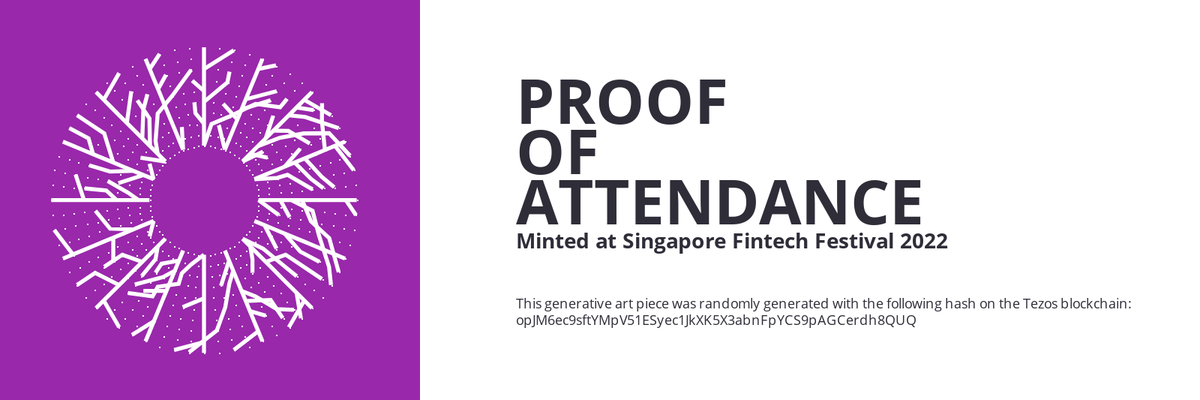 SFF2022 Proof of Attendance Token #319