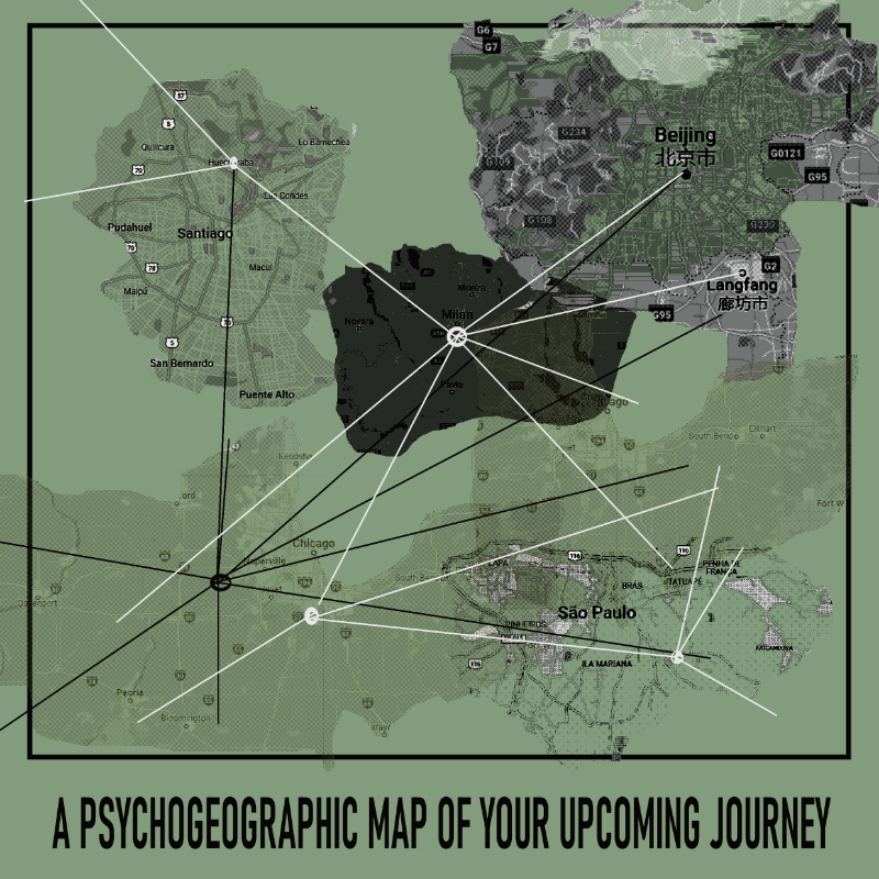 PSYCHOGEOGRAPHIC MAP  #9