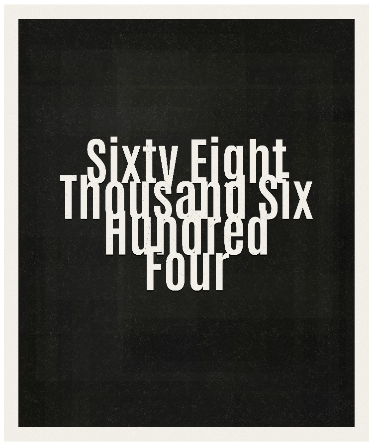 Count #68604