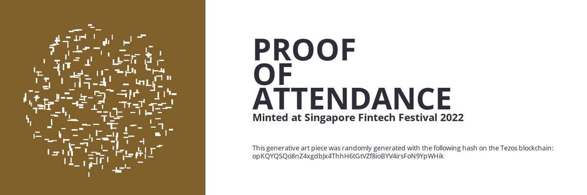 SFF2022 Proof of Attendance Token #1389