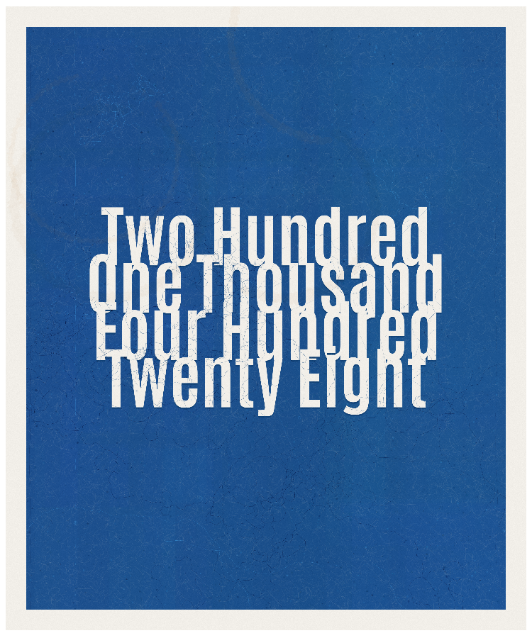 Count #201428