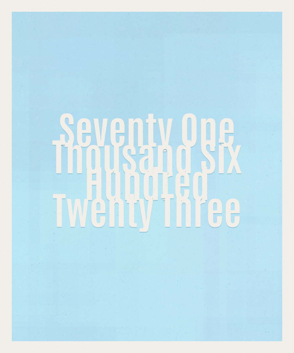Count #71623