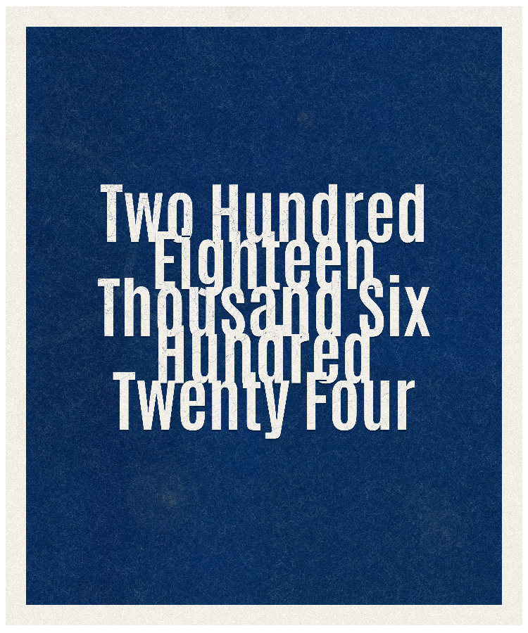 Count #218624