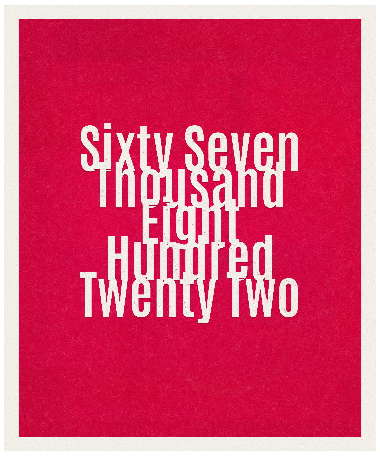 Count #67822