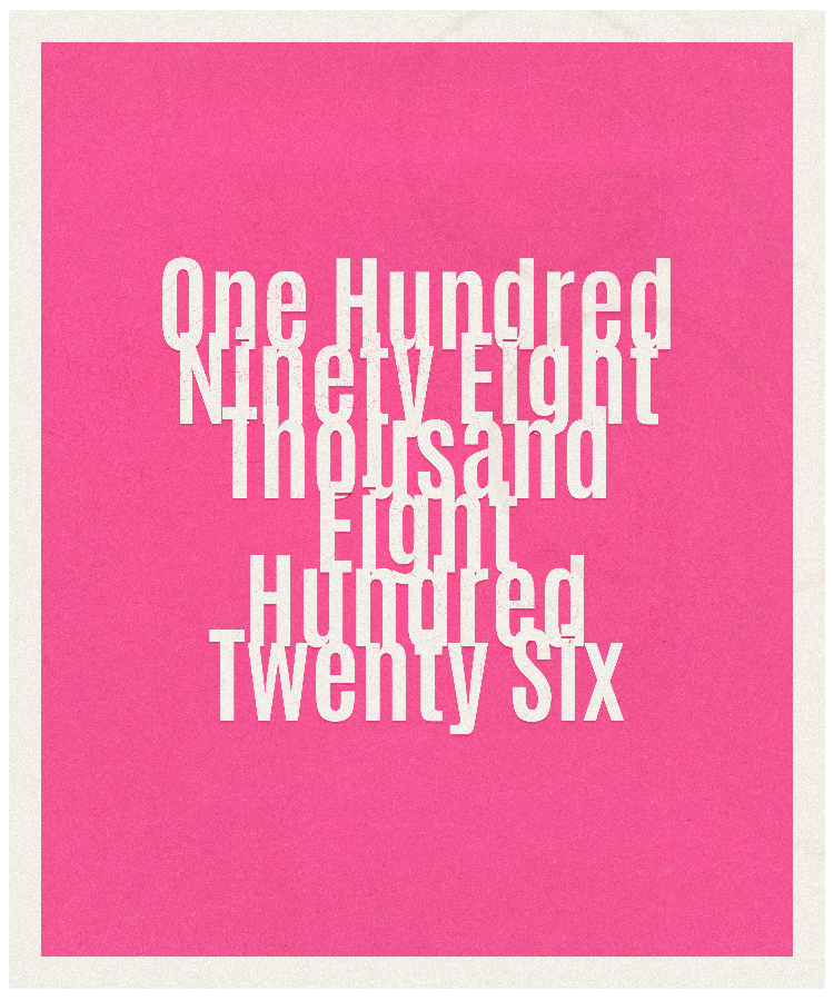 Count #198826