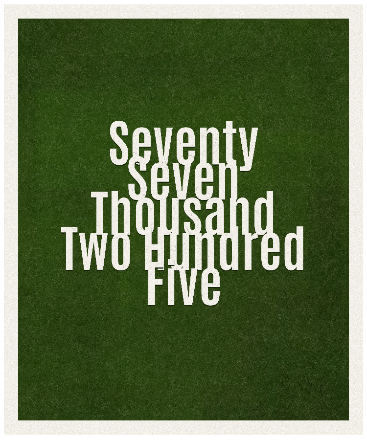 Count #77205