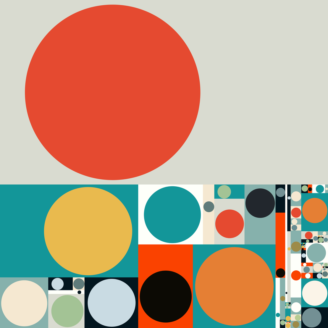 An Increasing Series Of Dots #75