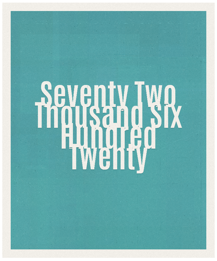 Count #72620