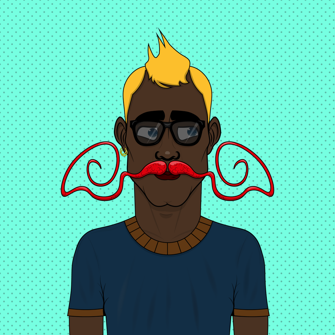 Mustachioed #56