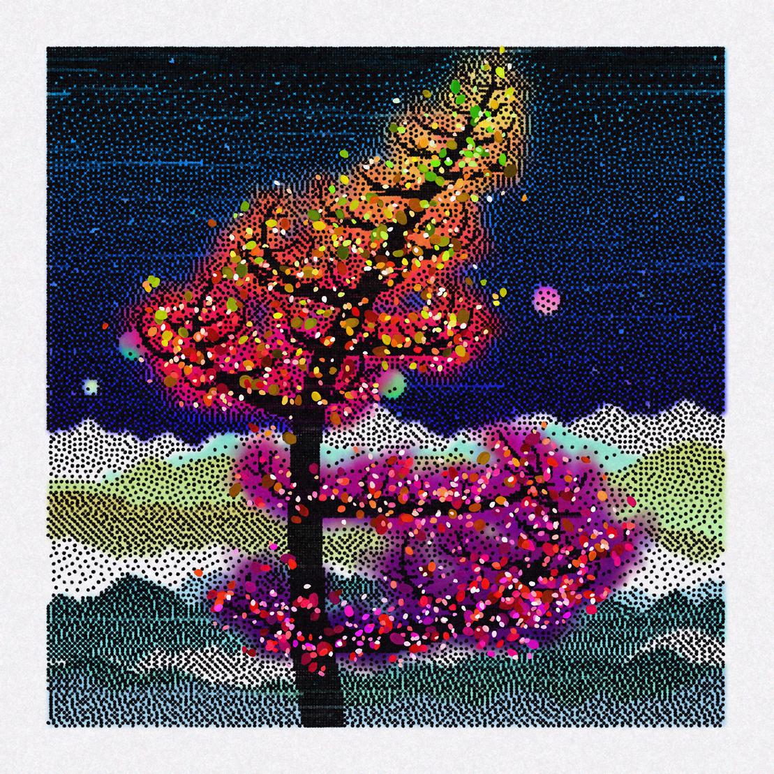 Dithered Branches #31