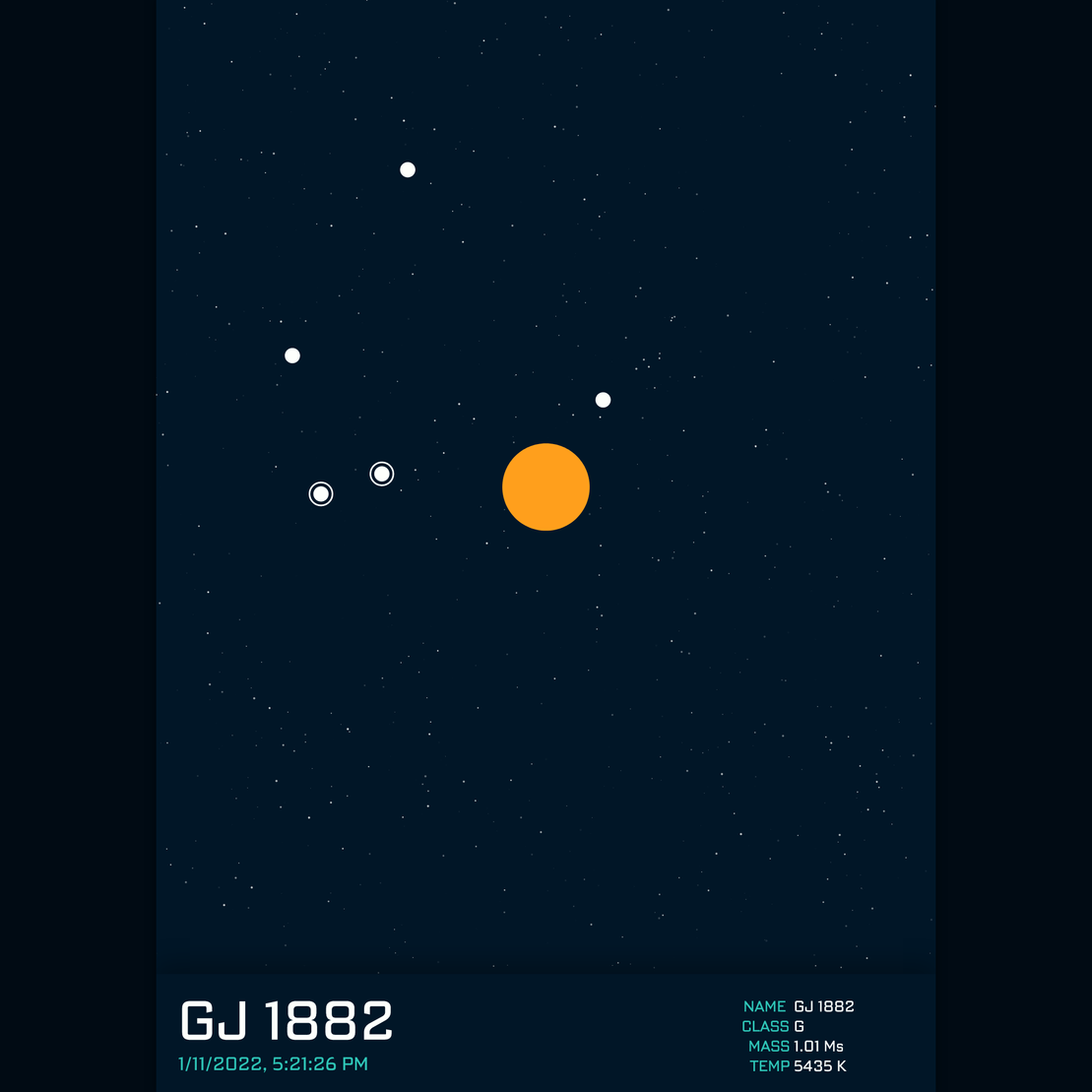 PLANETARY SYSTEM #76