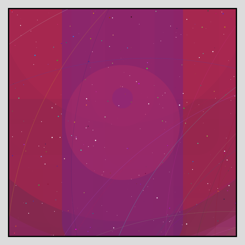 Color Field Starry B #82