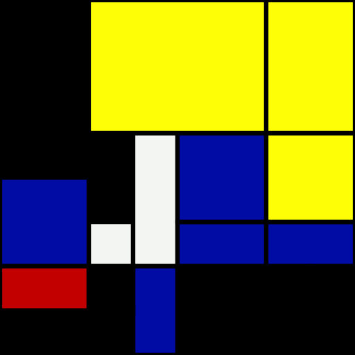 Mondrian Ticket  #4