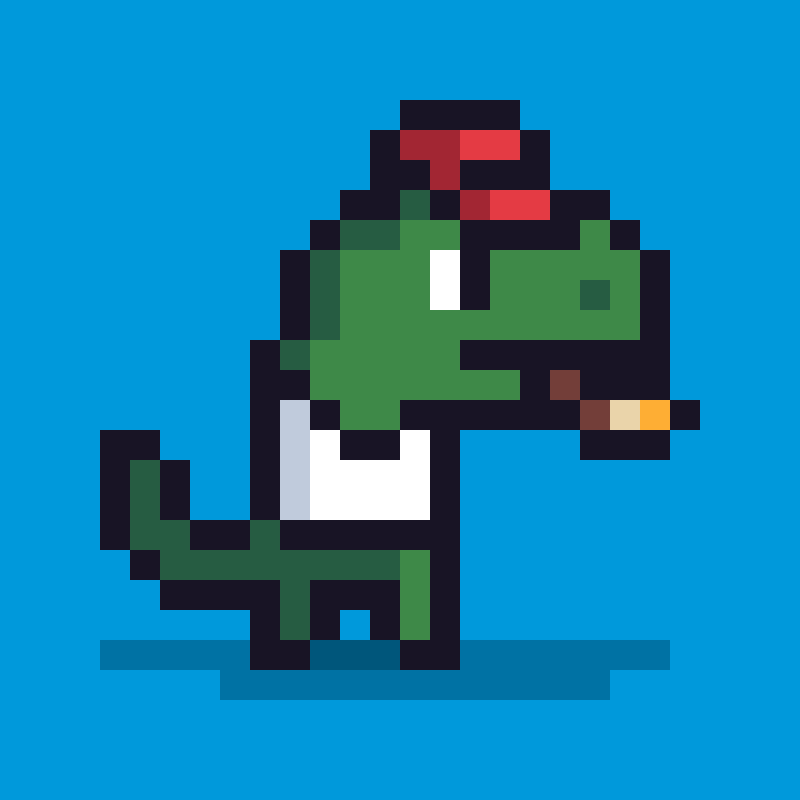 Pixel Dinos #64