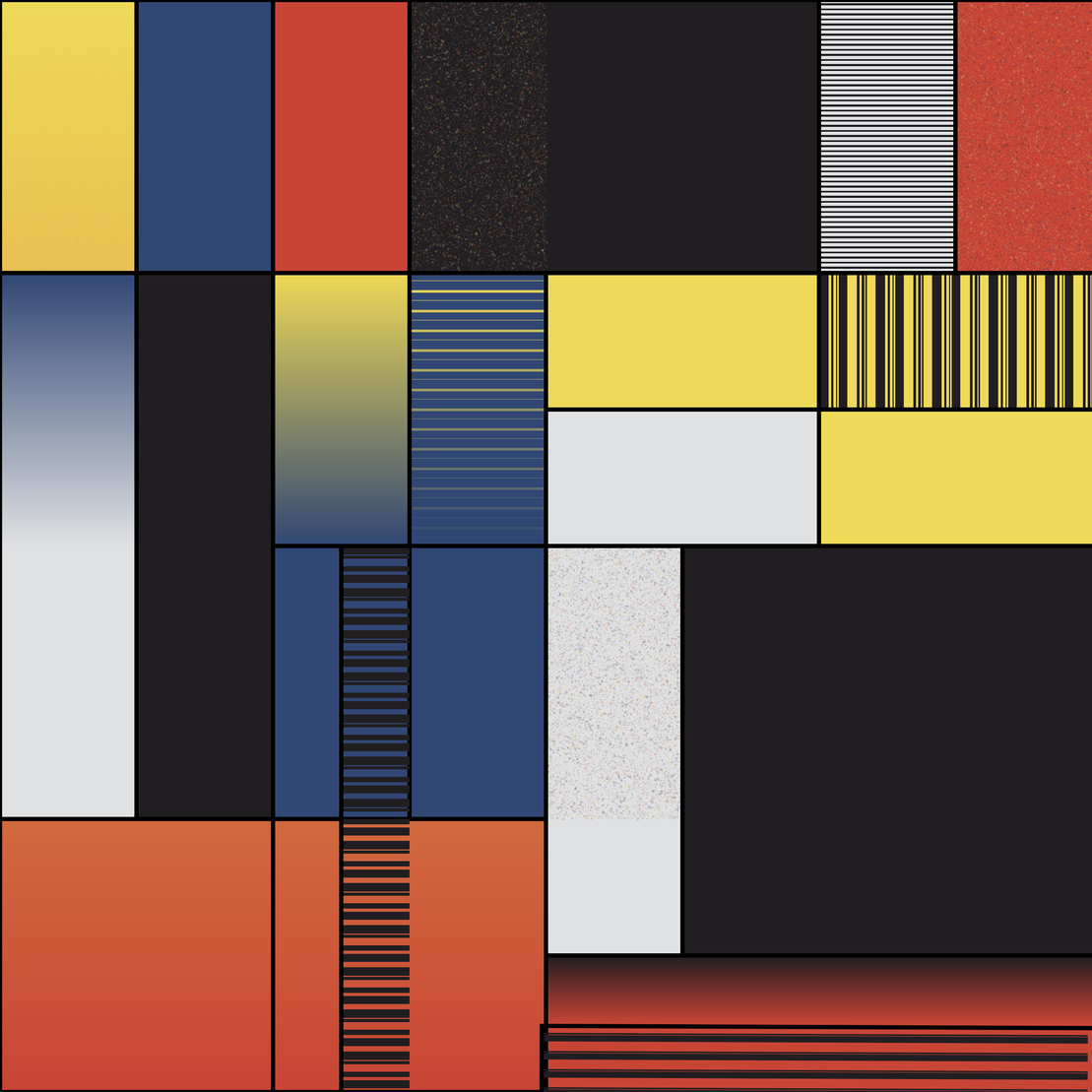 Agricultural Landscapes - Mondrian Edition #18