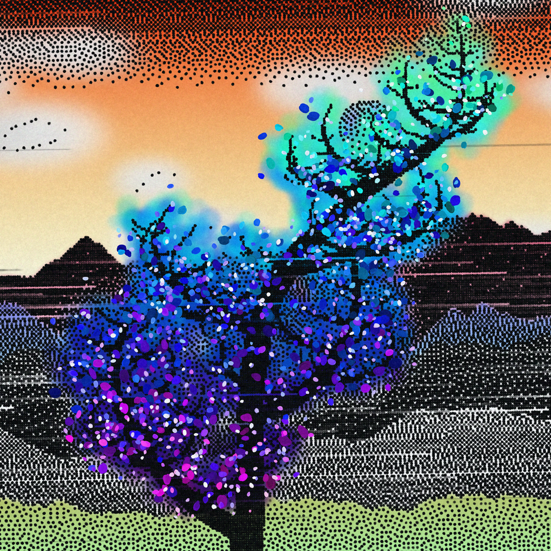 Dithered Branches #99