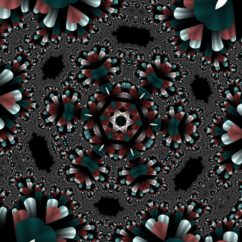 Fractal Flower #159