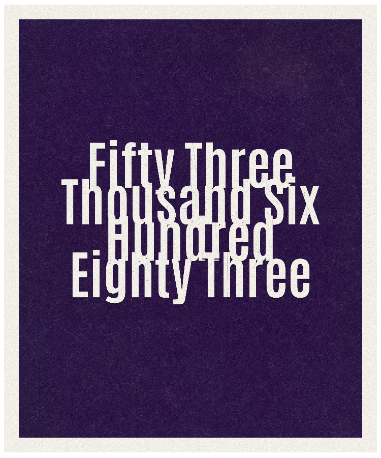 Count #53683