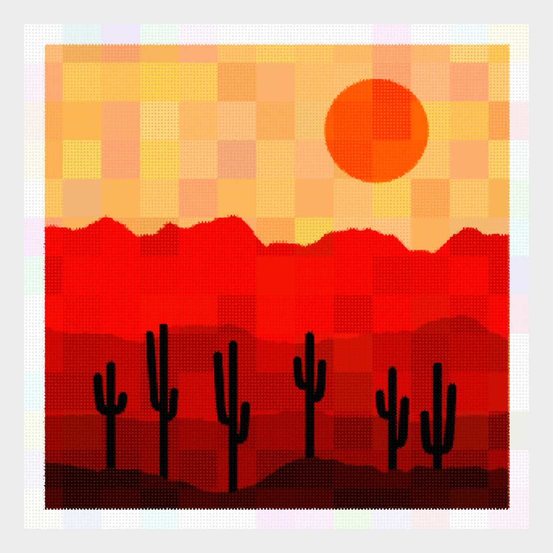 Saguaros #95