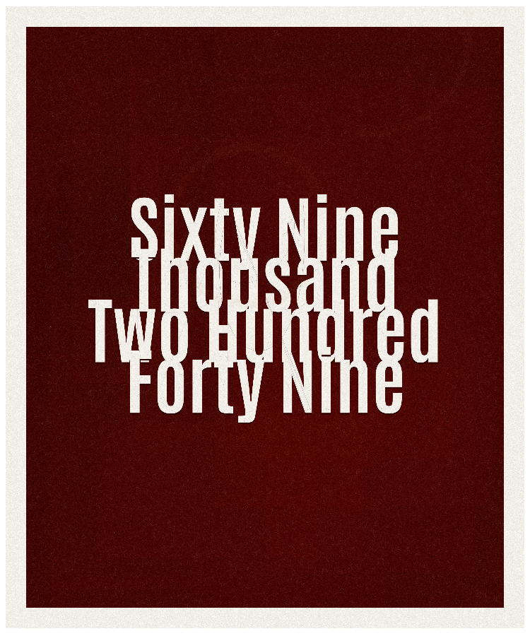 Count #69249