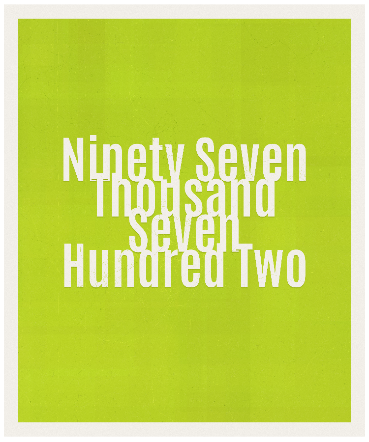 Count #97702