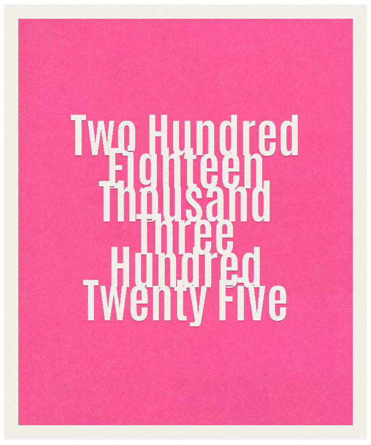 Count #218325