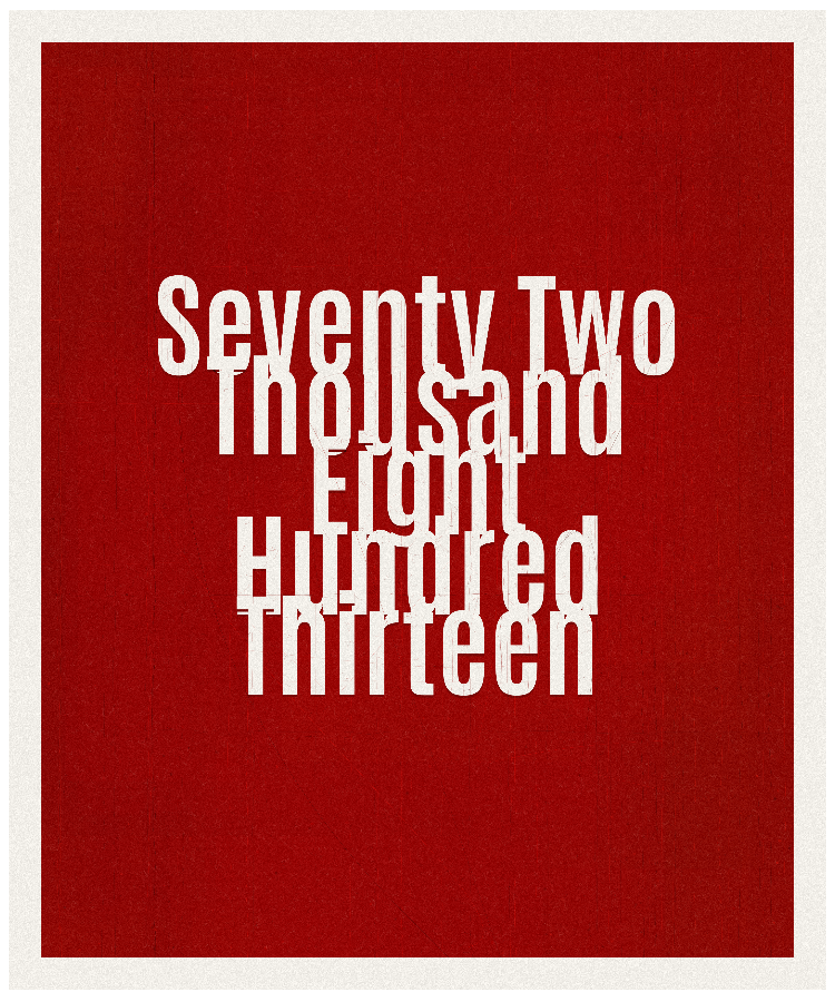 Count #72813