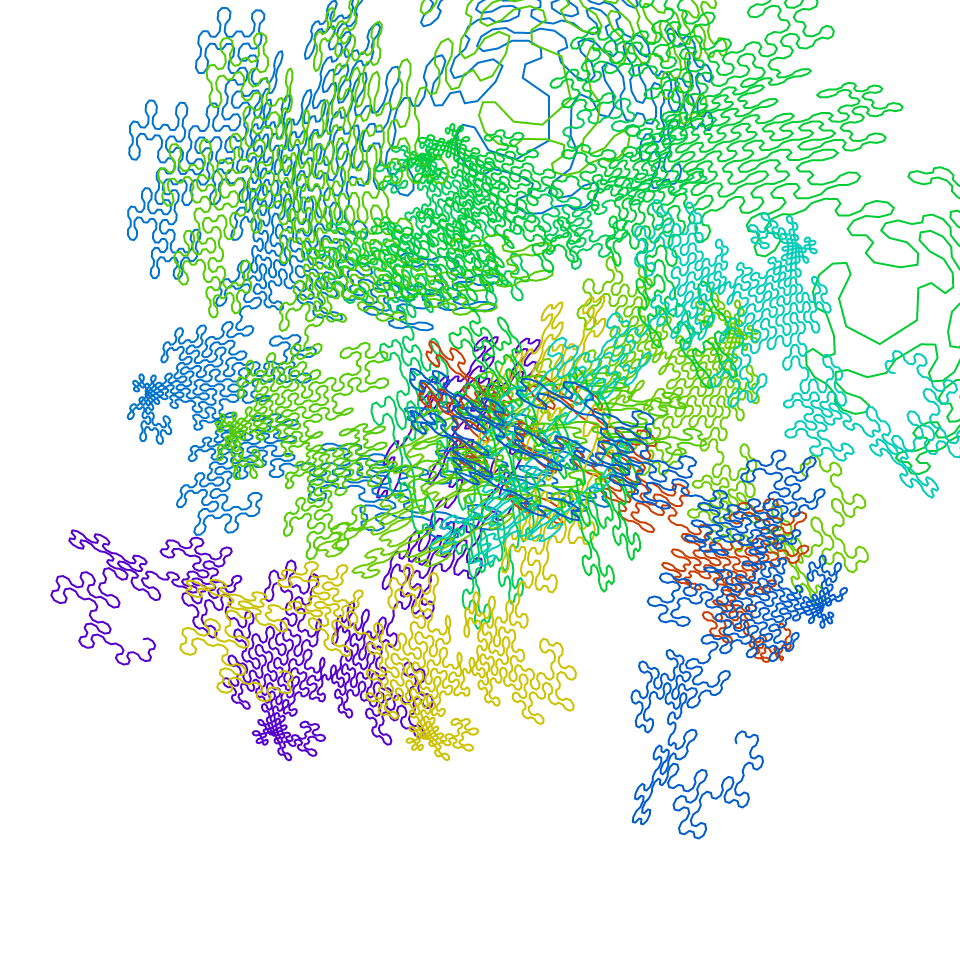 Dragon Curve Vortex #1