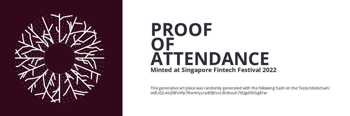 SFF2022 Proof of Attendance Token #565