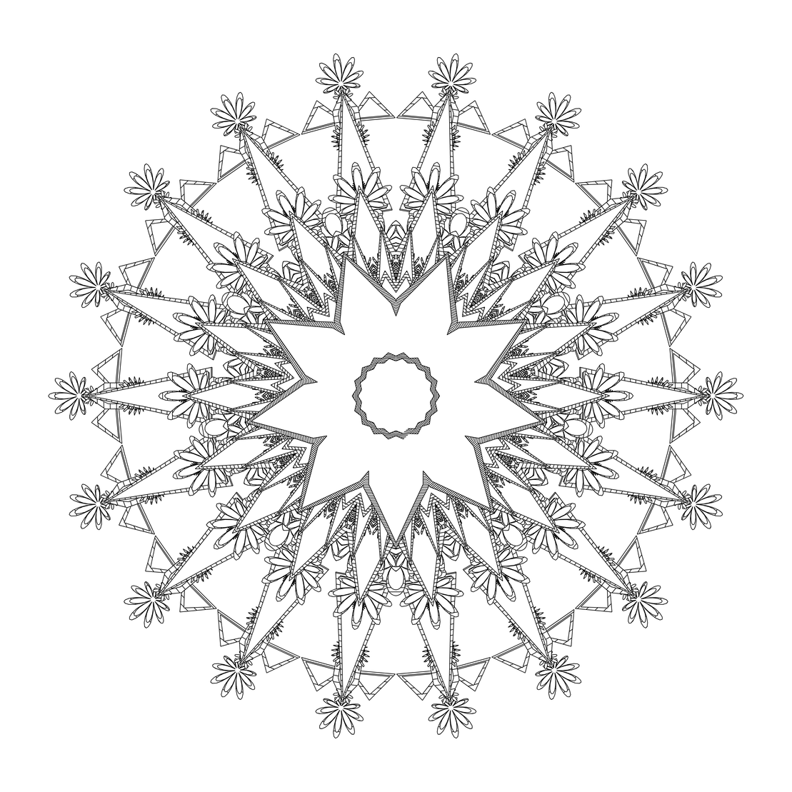 LL21 Mandala #245