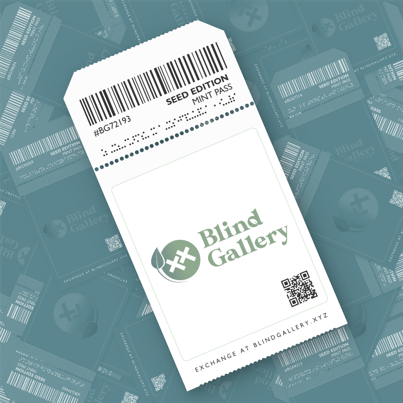 Blind Gallery Mint Pass (Seed Edition) #762