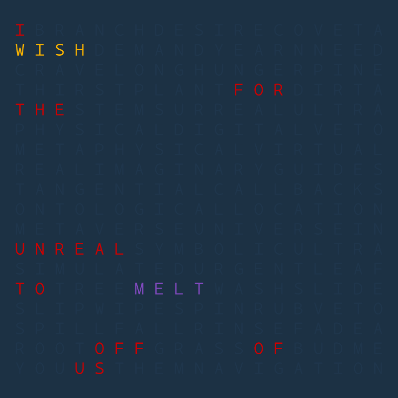 I wish for the metaverse ... #7